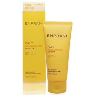 엔프라니 데일리 선블록 120ml / 페이스 앤 바디 겸용 / 데일리 모이스트 선크림, 1개
