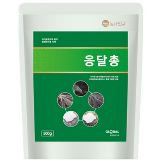 농사친구 응달총 500g - 달팽이약 민달팽이 퇴치, 500ml, 1개