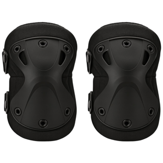 천끝 작업용 무릎 보호대 현장 시공 타일 미장 팔꿈치 보호, 1세트, 블랙