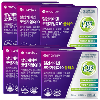 코큐텐 코엔자임 q10 플러스 혈압 메이제이, 6개, 60회분