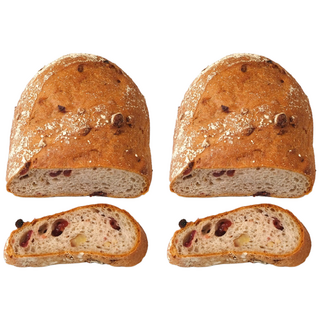 발효종 쌀 오곡현미 비건빵 호밀크랜베리빵 1+1 VEGAN 노버터 노밀가루 아침식사대용빵, 364g, 1개