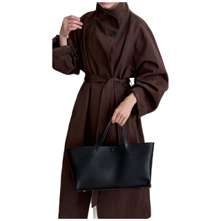 퀄리티좋은 여성 롱 루즈핏 트렌치코트