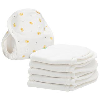 무루땅콩기저귀 대형체험세트(커버랜덤1+기저귀5), 색상랜덤, 1개