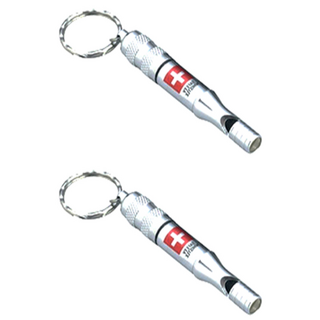 안전닷컴 호신용 휘슬 ID카드 호루라기, 2개