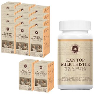 트루포뮬러 칸톱 밀크씨슬, 60정, 14개