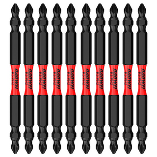 Wrirki 고경도 K5 양두 십자 비트 100mm, 10개