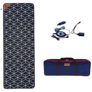 유캠프 USB 탄소온열매트 12V겸용 캠핑용 전기매트 1인용 전기장판 휴대용 차박용 보조배터리 매트, USB 가방세트