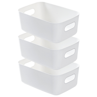 편리홈 다용도 팬트리 속옷 양말 정리함, 화이트, 3개
