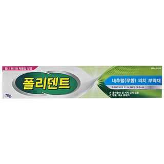 행복한점포/폴리덴트 내추럴(무향) 의치부착재 70g, 1개