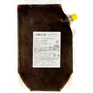 맛있다고 소문난 육회 간장 뭉티기 육사시미 생고기 육회 소스 양념 2kg, 1개