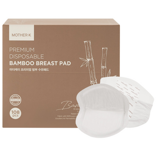 마더케이 프리미엄 밤부 일회용 수유패드, 108매, 1개