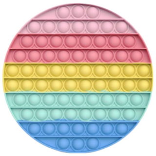 로앤제이 KC인증 푸쉬팝 버블 초대형 30cm 팝잇 뽁뽁이, 6.대형 파스텔 동그라미, 1개