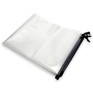 비닐전문올 끈으로 조이는 두꺼운 조임끈 비닐봉투, 60cmX70cm, 3개