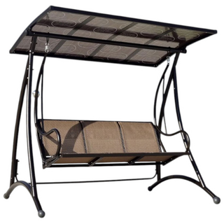 데일리나라 흔들의자 흔들그네 2인용 3인용 그네의자 마당의자 북유럽 안락의자, 일반형, 하와이안 스윙3인, 1개