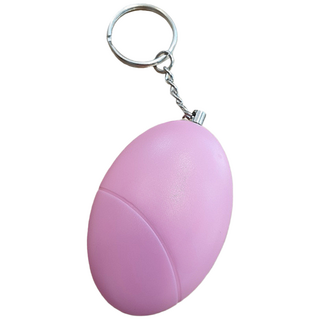 리빙솔루션 여성안심 귀가용 핑크 휴대 안전벨 120데시벨 경보기 키링, 3개