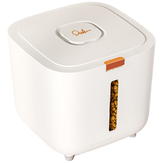 PASTEL PET 寵物一鍵式密封飼料儲存桶 S, 1個, 混合顏色