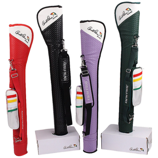 부모님 효도선물 아놀드파마 국내생산 파크골프 클럽 가방 싱글백 하드케이스, 블랙