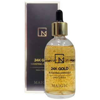 메이직 순도 99.99순금 24k 골드 금실 실리프팅 부스팅 앰플(첫세럼) 100ml, 1개