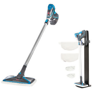 비쎌 슬림 스팀청소기 DAILY2 패키지 (그레이블루+정품걸레8P+거치대), 단품, 단품