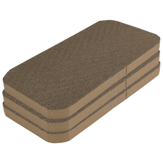 [무료배송]도트캣 내추럴 스크래처 오동나무 박스 리필x3개, 3개