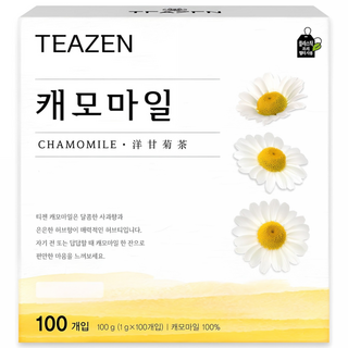 TEAZEN 茶禪 洋甘菊茶茶包, 1g, 100包, 1盒