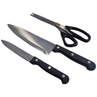 스위스밀리터리 주방칼 가위 3종 세트, 1세트, 0                           3종