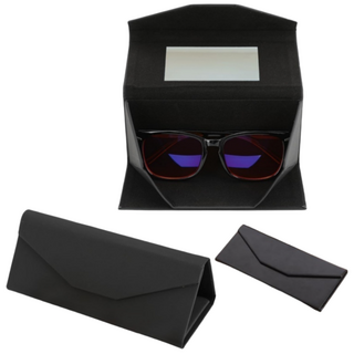 {재고정리] 안경케이스 안경통 안경집 선글라스케이스 삼각안경집 심플 접이식 자석부착형 거울부착