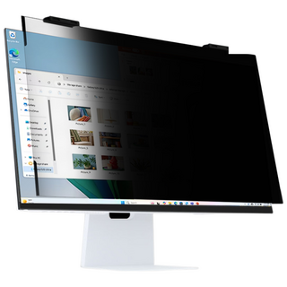 지클릭커 네오가드 블루라이트 차단 사생활보호 거치식 모니터 보안필름 27인치, 1개, 네오가드_(606.5x344mm)_27인치