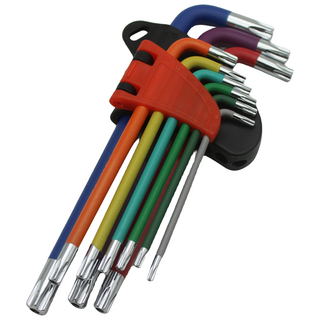 멀티 컬러 육각 별렌치 9종 세트, 1세트