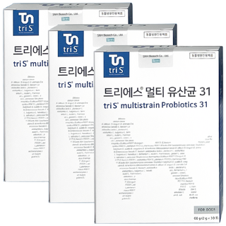 트리에스 강아지유산균 고양이 겸용 프로바이오틱스 변비 설사 변냄새 잡는 유산균 면역력 피부 유산균, 30회분, 장건강/유산균, 3개