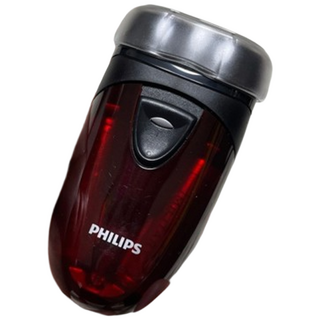필립스 휴대용 면도기, PQ-206 (건전지포함), 블랙 버건디