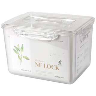 NF LOCK 엔에프락 밀폐용기 트라이탄 숨쉬는 투명 대용량 김치통 3호 5L (엑스트라라지 3호), 김치통 3호(엑스트라라지 3호)_5L, 1개