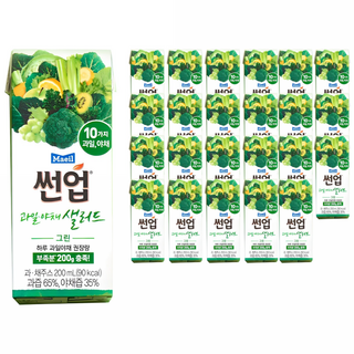Maeil 每日 綜合綠色蔬果汁, 200ml, 24入