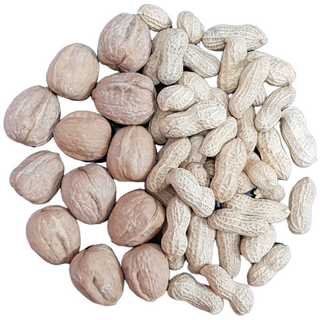 [대해푸드] 정월대보름 부럼 세트 피땅콩 500g + 피호두 500g 지퍼백 세트 껍질땅콩 껍질호두, 1개