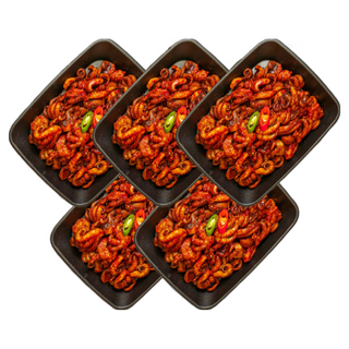 핫한쭈꾸미 순한맛 매운맛 특별양념 쭈꾸미볶음 밀키트 냉동, 1개, 300g×5팩, 1단계