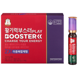 정관장 정품 활기력 부스터 플레이 + 쇼핑백, 1개, 7회분