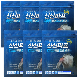 신신파프 쿨카타플라스마 30매 (5매입 X 6개), 1세트