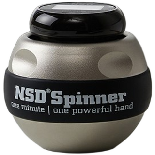 NSD스피너 다이나믹 [전자동] 충전식 메탈 자이로볼 최고강도, 1개, 실버