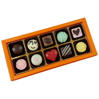 르헤브 발렌타인데이 화이트데이선물 수제초콜릿10구[사랑하는마음 ]선물세트, 1세트, 르헤브 봉봉10구