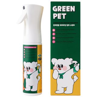 그린펫 펫 프로텍션 스프레이 탈취소독제 강아지 고양이 모래 화장실 배변 패드 냄새제거, 1개, 300ml