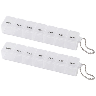 심플 7일약통 화이트, 2개