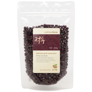 25년산 햇팥 국산 잡곡 팥 적두 고덕곳간, 1개, 200g