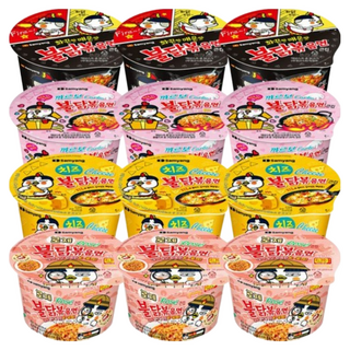올따옴) 삼양 큰컵 불닭볶음면 3개+까르보3개+치즈3개+로제3개