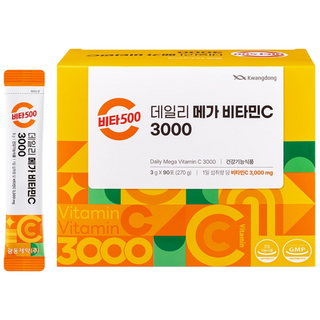 광동 비타500 데일리 메가비타민C 3000, 1개, 270g