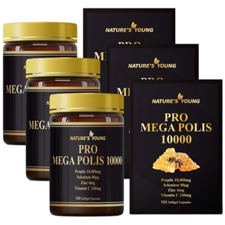 호주 프로폴리스 프로메가폴리스 10000mg 100캡슐 고함량 프로폴리스, 3개, 100정