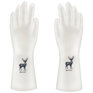 토브리빙 니트릴 질긴 오래쓰는 고무장갑 주방장갑, 3개, 대(L), 화이트