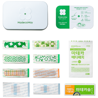 동국제약 야외활동 연고 상처소독 마데카웨이 케어키트(연고+밴드 올인원 키트), 1개