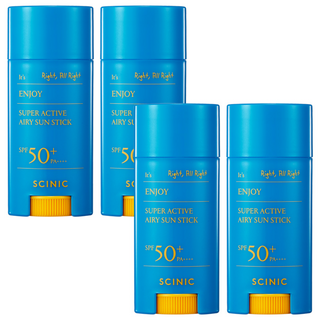 싸이닉 엔조이 슈퍼 에어리 썬스틱 SPF50+ PA++++, 15g, 4개