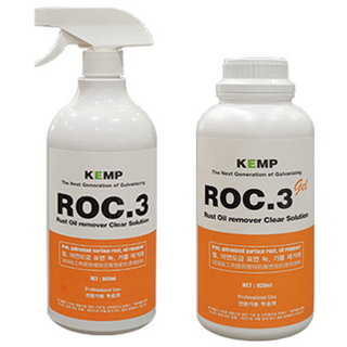 ROC3 록쓰리 녹제거 아연코팅제 차량 자동차 철분제거제 겔타입 460ml, 1개