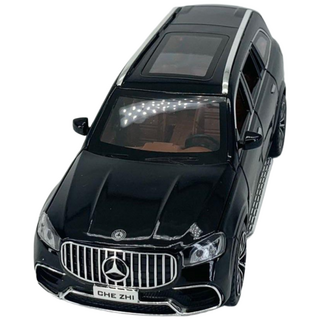 1:24 다이캐스트 모형 다이케스트 벤츠 GTR GTS AMG 완구 미니어쳐 피규어 자동차 장난감, 블랙, 1개